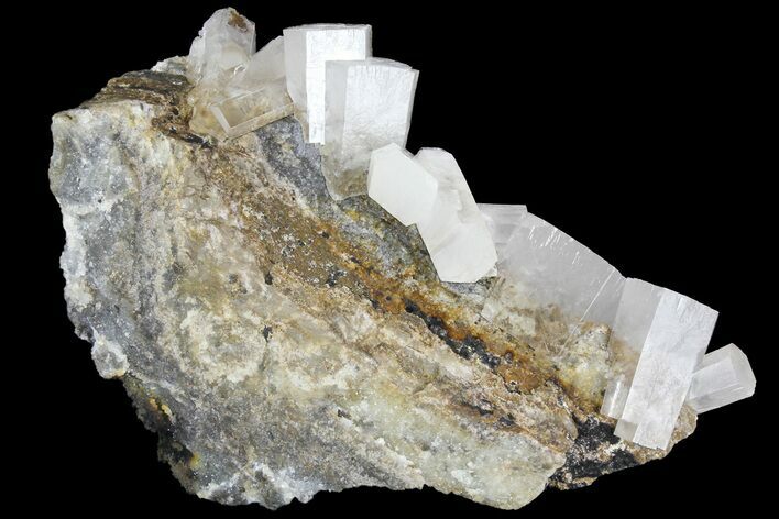 Columnar Calcite Crystal Cluster - China #164003